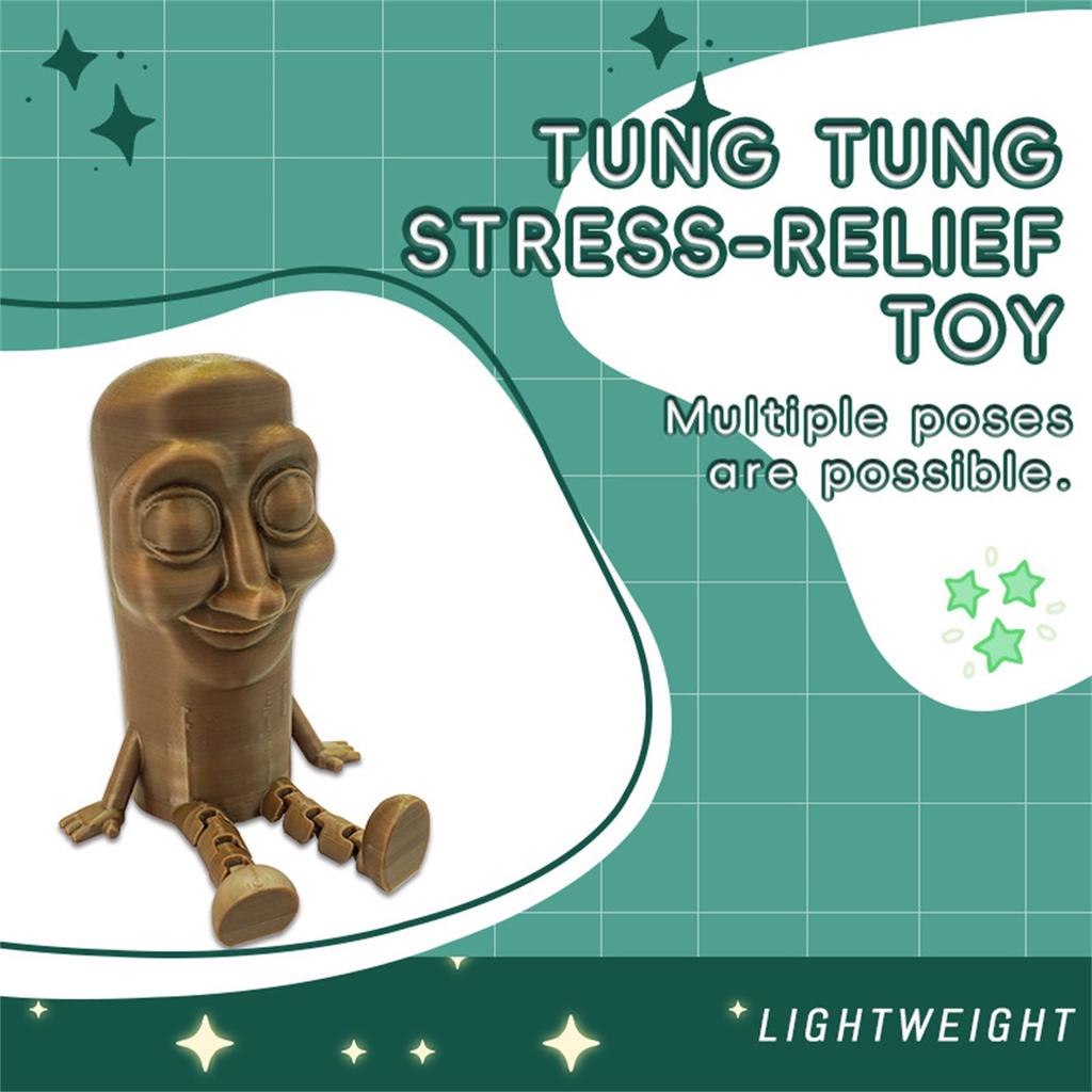 Personalisierte kreative 3D-gedruckte Dekompressionsspielzeug-Ornamente mit beweglichen Gelenken