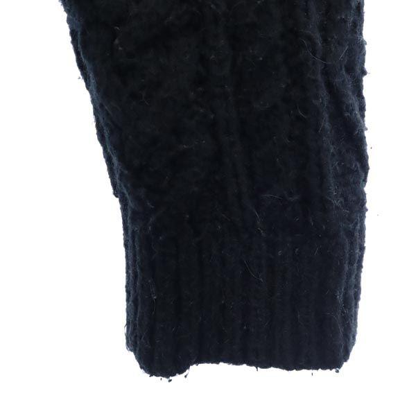 POLO RALPH LAUREN cable Long sleeve Cable Off Turtleneck sweater XL knit Women Used