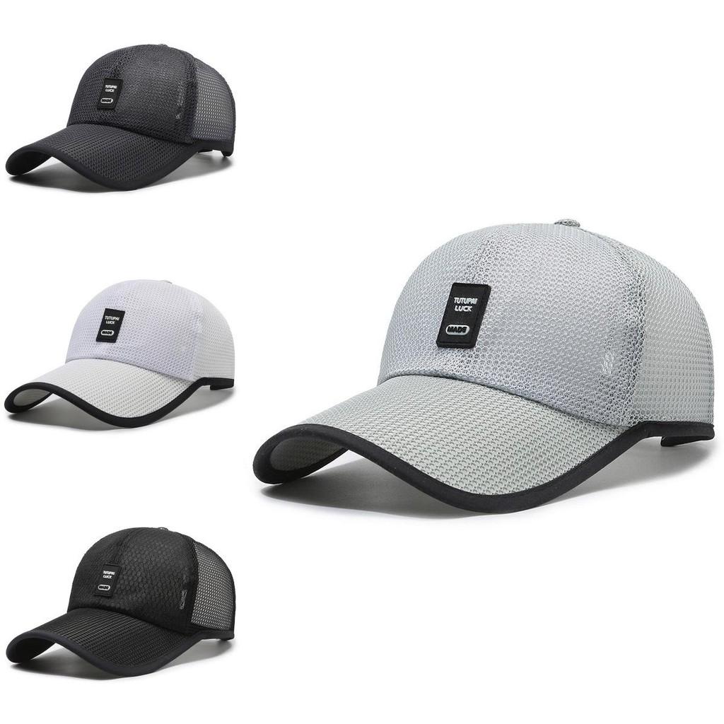 Trendy Summer Mens Duckbill Cap Breathable Uv Protection Outdoor Fishing Hat For Comfort