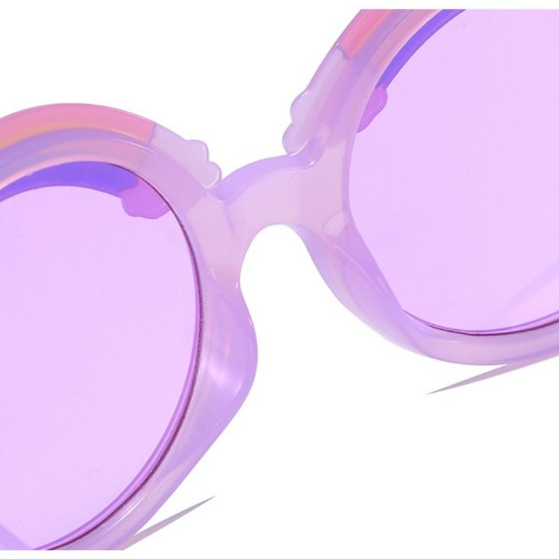 Kreskówkowe Urocze Tęczowe Okulary Przeciwsłoneczne dla Niemowląt Uv400 Dziecięce Okulary Przeciwsłoneczne Modne Okulary Gogle Okulary Przeciwsłoneczne dla Dzieci