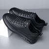 Genuine Leather Mens Shoes Big Size Casual Sneakers Soft Sole Slip On Loafers Comfortable Walking Shoes