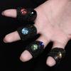 Retro Titanium Army Personalized Finger Ring