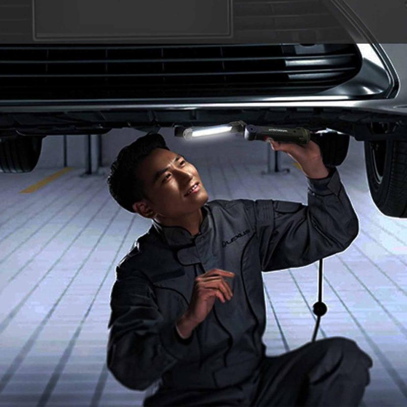COB LED Magnetic Working Light Torch Portable Inspection Trouble Lights Lamp Super Bright for Car Trailer Truck Repair