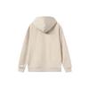 Li Ning Sports Fashion Collection Embroidery Logo Loose Fit Fleece Lined Thermal Hooded Long Sleeved Sweatshirt Unisex AWDRB74-5