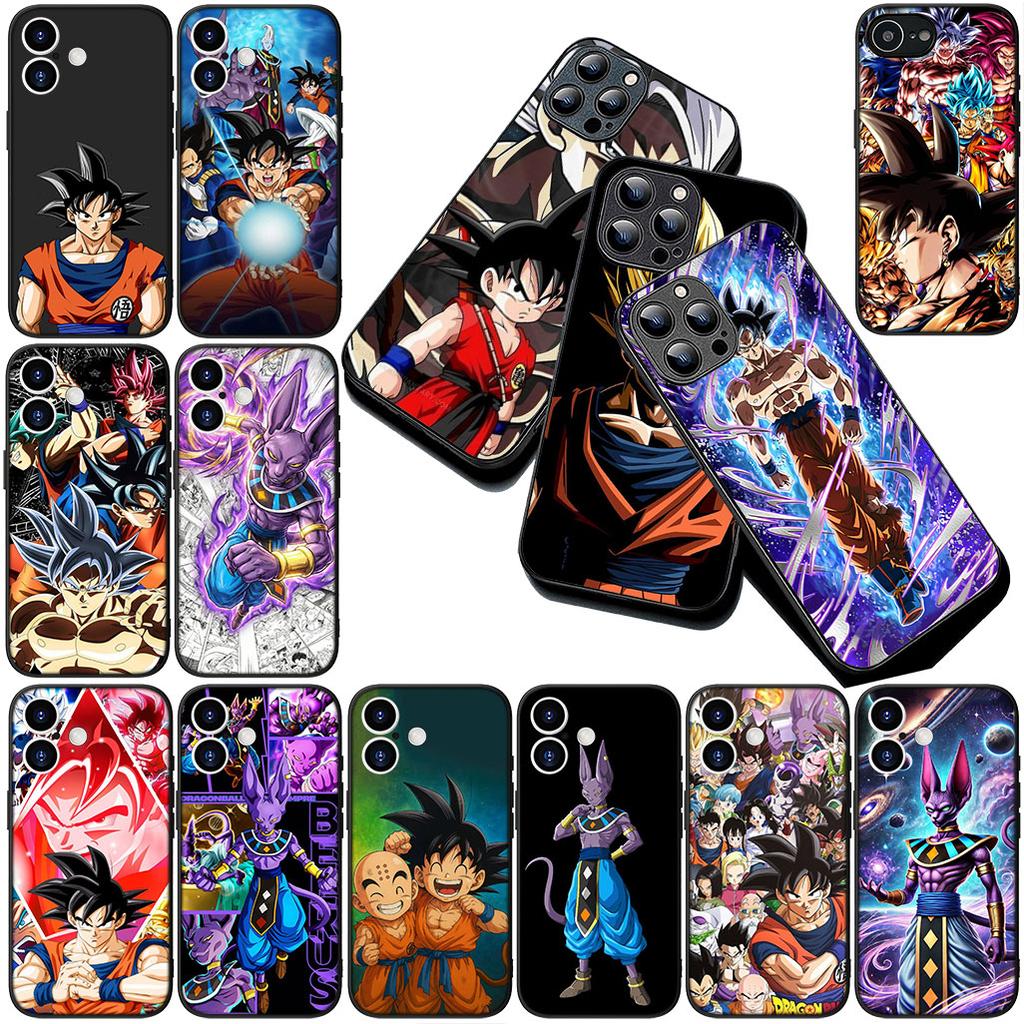Beerus Dragons Balls Goku DragonBalls Phone Case for OPPO A80 A18 A16 A40 A17 A15 A38 A78 A79 A54 A57 A12 A60 4G 5G Cover