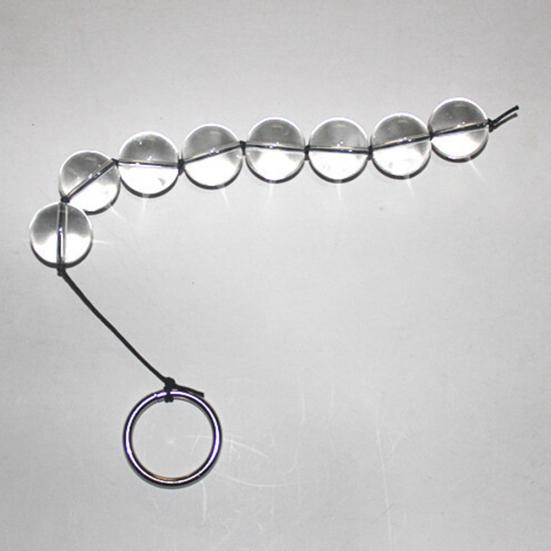 Adult Unisex Anal Beads Butt Plug G-spot Masturbation Sex Toys with Pull