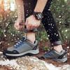 36-47 Winter Couple Plus Velvet Warm Outdoor Special Agent Hiking Shoes Hiking Shoes Sports Shoes Cotton Shoes Snow Boots