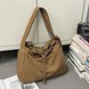 Cloth bag women's canvas bag women's shoulder student literary Korea simple and versatile large-capacity messenger bag