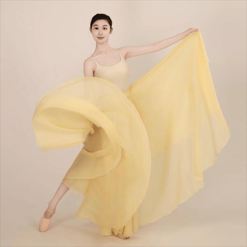 720-Degree Classical Dance Performance Dress M