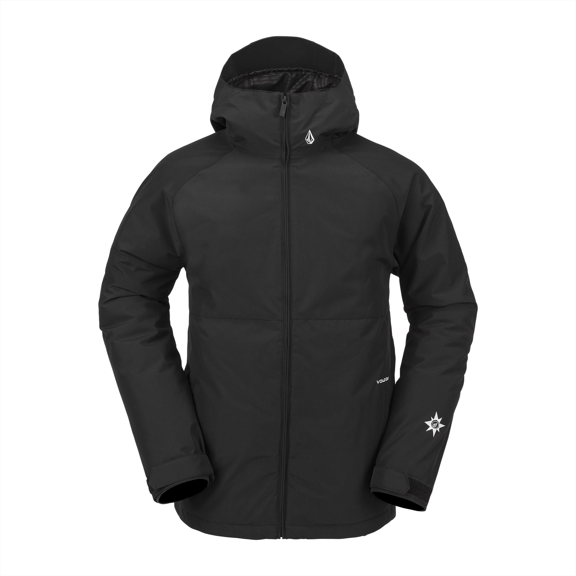 

Volcom 2836 INS JACKET Snowboard Size Men s Zip-Up Jacket, 23-24 (g0452408 blk, L) чорний
