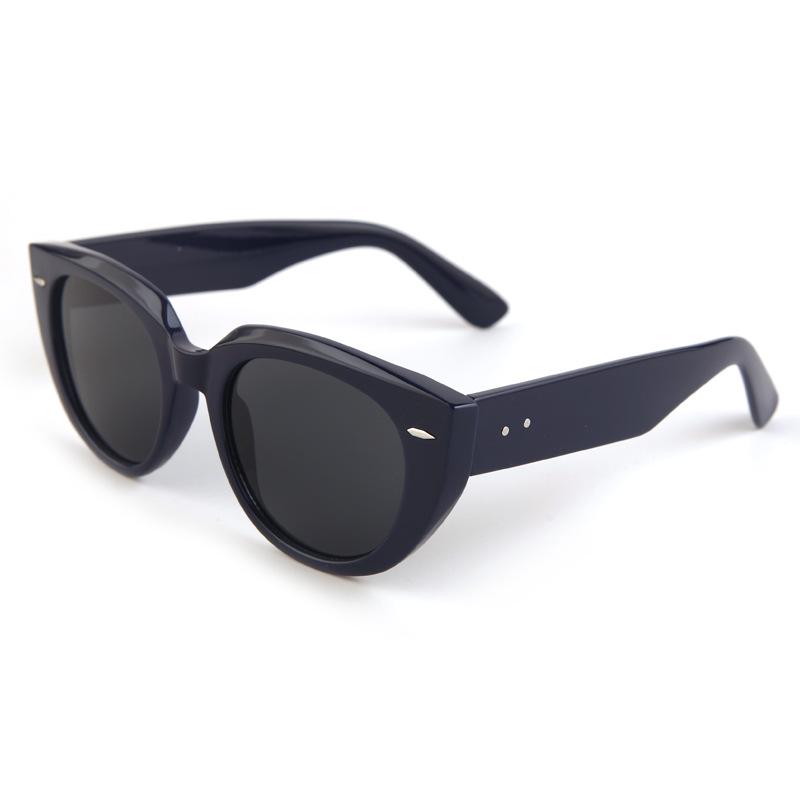 Cat's eye model women's sunscreen sunglasses trendy cool men driving UV protection sunglasses export