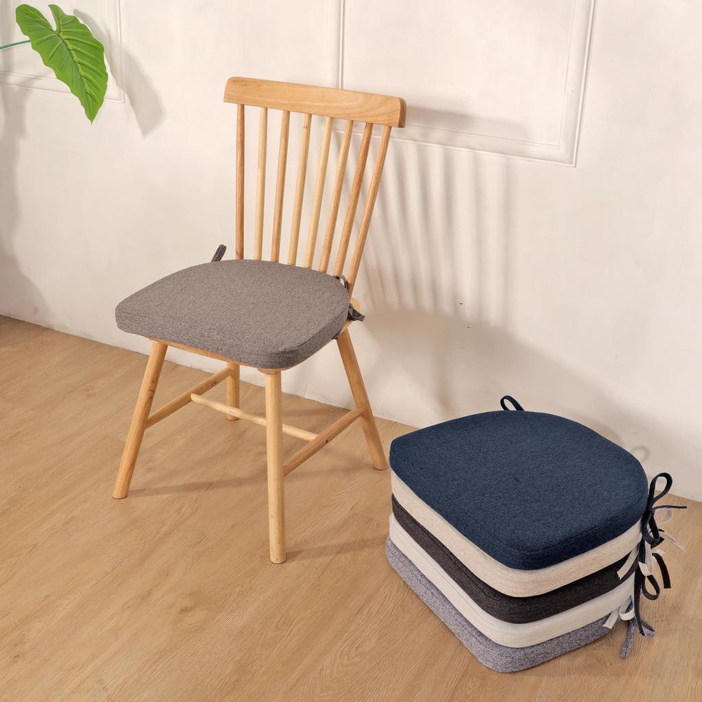RUIXUAN Upgraded Seat Cushion with Strap for Super For Dining Dining Memory High Chair Japanese Western Body Pressure Washable Relieve Pressure on