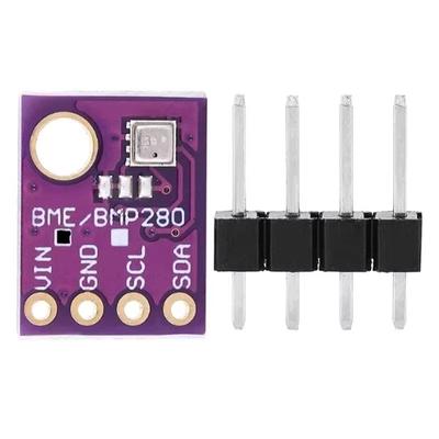 5 Stück BMP280 3.3V 5V Hochpräzises Atmosphärischer Drucksensor Modul Digitales Barometrisches Temperatur- und Feuchtigkeitssensor Modul