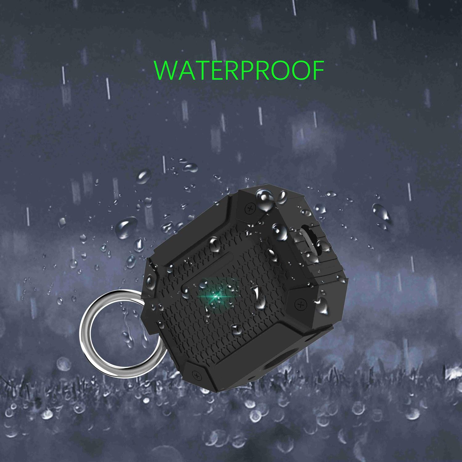 

For AirPods Pro 2 TPU Shockproof Reinforced Earbud Case Heavy Duty Military Protective Cover with Carabiner Black