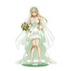 Sword Art Online Japanese Anime Peripherals Wedding Dress Version Acrylic Stand Collectible Desk Ornament Creative Gift Girl Toy