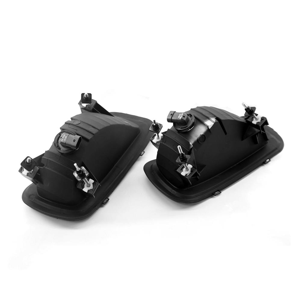 Front Fog Lights Fog Lamp Transparent Plastic Lens Kit Replacement for Ford Raptor F150 04 06