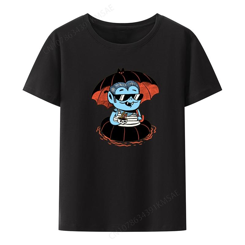Dracoola Graphic Print T-shirts Funny Tee Streetwear Men Clothing Pattern Shirt Male Blouse Sho