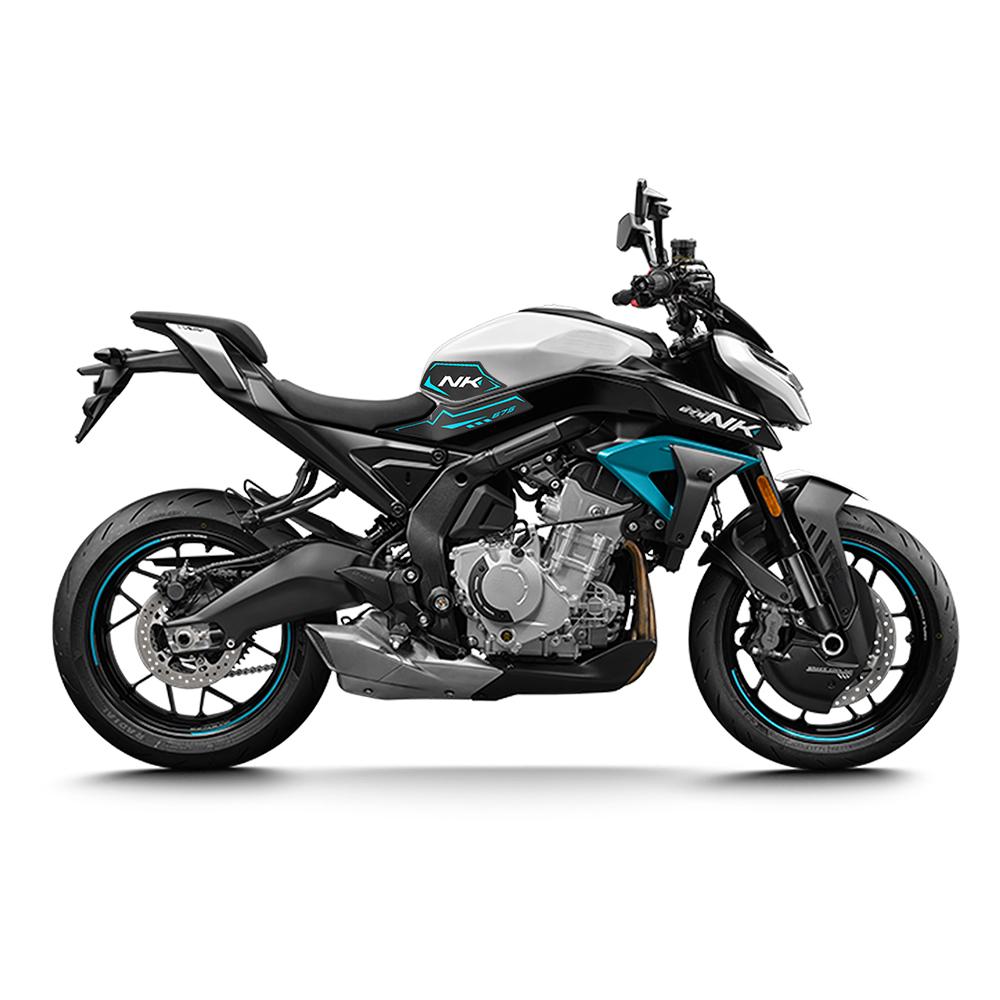 FOR CFMOTO 675NK 675 NK 2025 Motorcycle Rubber Tank Pad Sticker Side Tank Pad Anti Scratch Decal Non-slip Sticker