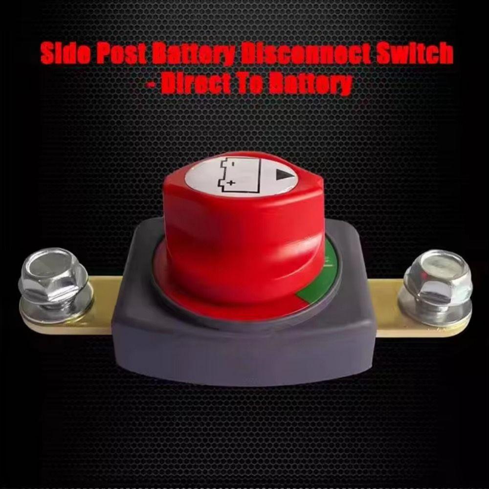 Heavy-Duty Battery Isolator 2 Position on/Off Power Cut Master Isolator  Marine
