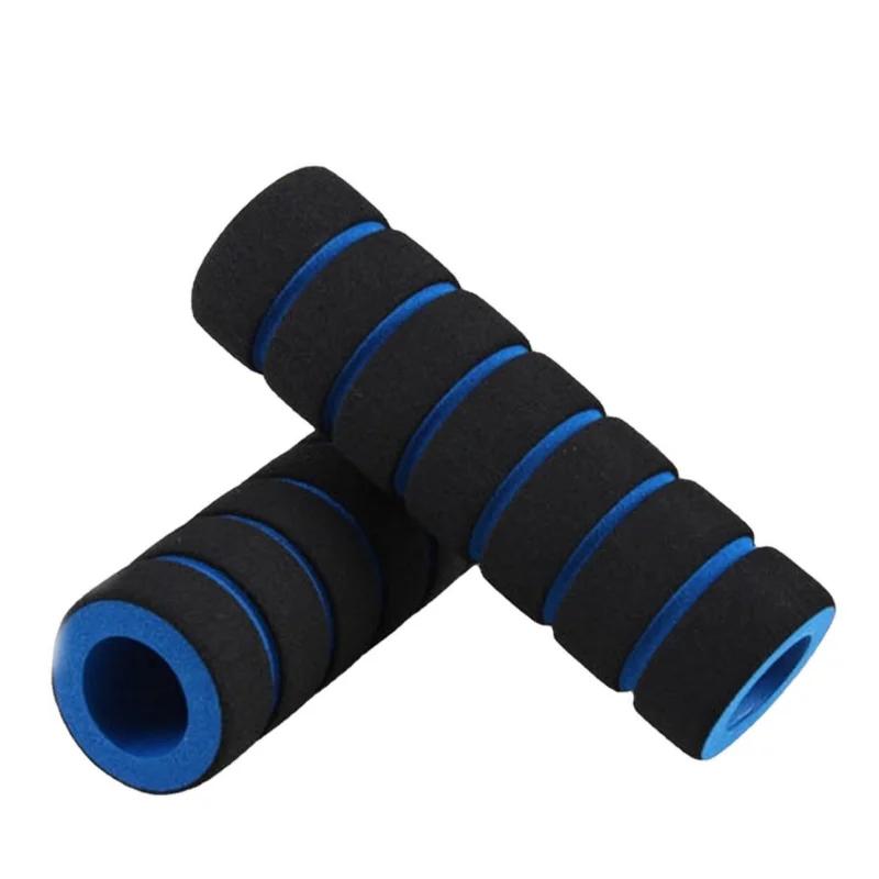 2Pcs Bicycle Grips MTB Sponge Handlebar Cover Grips Anti-skid Shock-absorbing Soft Bike Grips Ultraight Bicycle Handlebar Sleeve