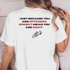 Libertate Tricou Alb Charlie Kirk Tricou Protest Tricou Activist