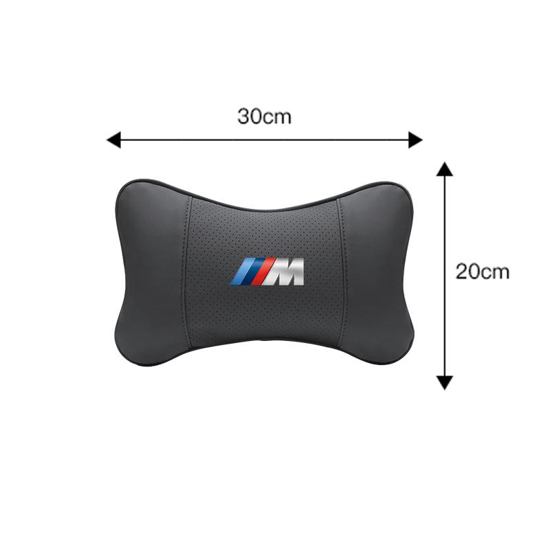 Ergonomic Breathable Leather Car Headrest Premium Interior Accessory For BMW G80 G06 G07 G42 G14 G15 G16 F82 F20 F21 F83 M2 M3 M