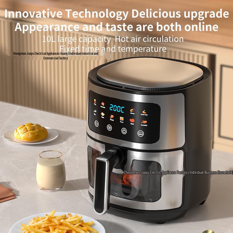 Customized Large Capacity Smart Air Fryer Oven (110V-230V, 60-10L)