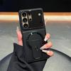 Samsung S26 Ultra Case with Lens Cover, Magnetic Stand, Mirror Finish, A57 Feel, Drop-Proof Protection