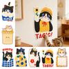 New Self-adhesive Cat Scratcher with Random Pendant Wall-mounted Cat Crawler Stickers Irregular-shaped Scratching Post