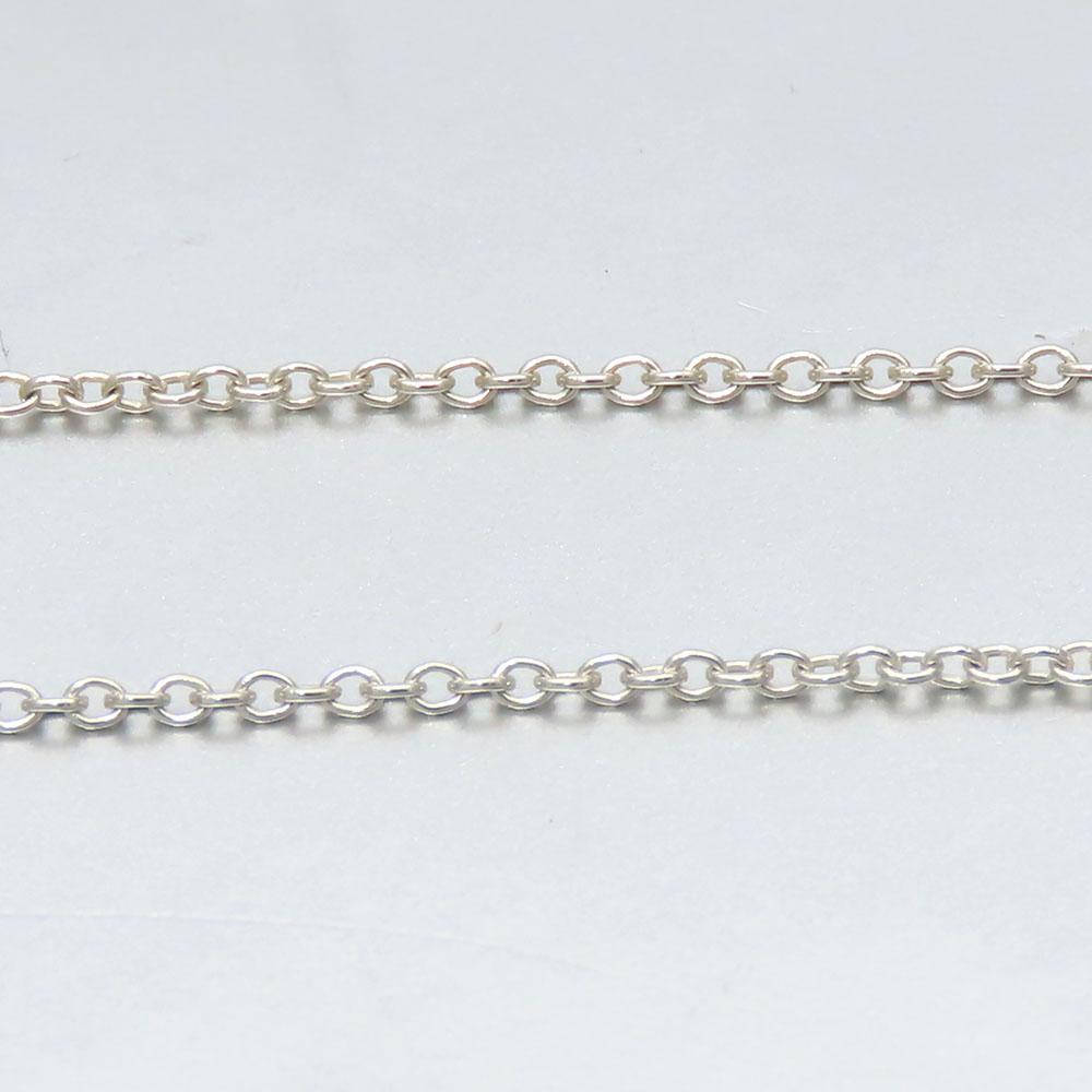 Used TIFFANY&Co. Necklace Eternal circle Silver925 3.9g Silver El Saperetti