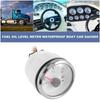 A73Q-52Mm Fuel Level Gauge 0-190Ohm Switchable 240-33Ohm Fuel Oil Level Meter Waterproof Boat Car Gauges With Alarm