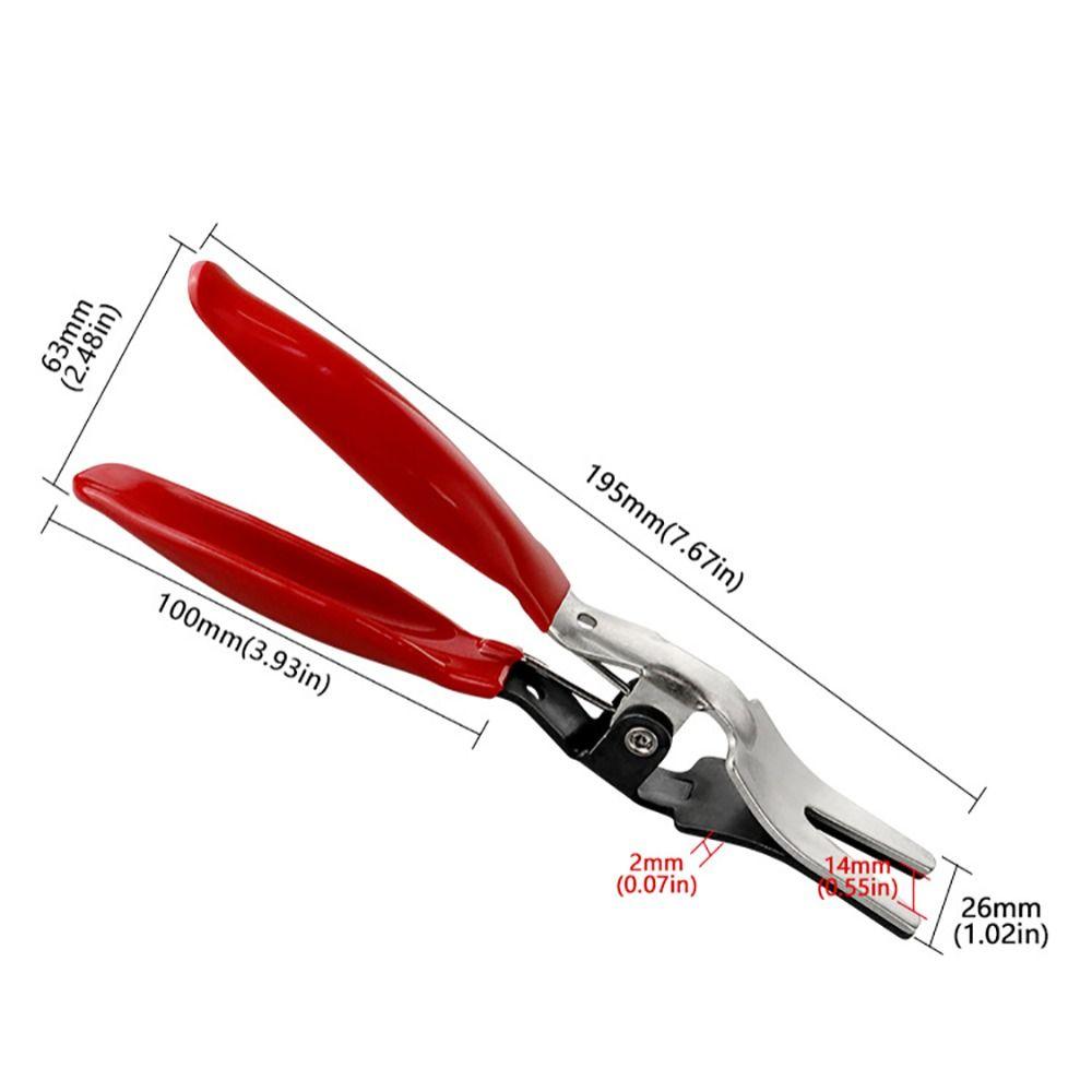 Manganese Steel Automotive Hose Remover Pliers Tube Hoses Car Tubing Oil Pipe Separation