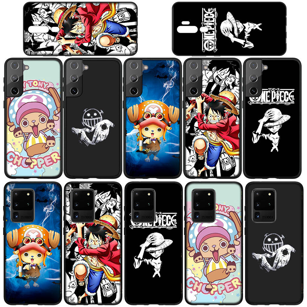 For Samsung Galaxy S25 S24 S23 iPhone 17 16 15 Xiaomi Redmi Note 14 13 12 11 Plus Pro Max Phone Case Lovely One Piece Luffy Tony Chopper OPPO Huawei
