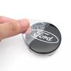 Car Sticker 2025 Hot 4pcs Ford Wheel Center Cap Hub Cover Badge Emblem Sticker Car Accessories For Ford Focus Fiesta C-Max ST Mo