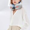 Memory Foam U-Shaped Neck Pillow Travel Neck Support Pillow with Storage Box for Plane Car Office Napping Multi-Purpose Pillow