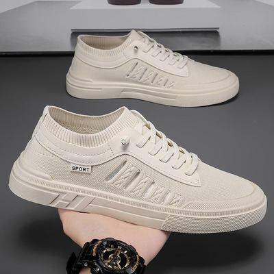 Summer Men's Shoes Breathable Mesh Thin Anti Odor Sneakers for Men's Drivers Driving and Stomping Socks Shoes
