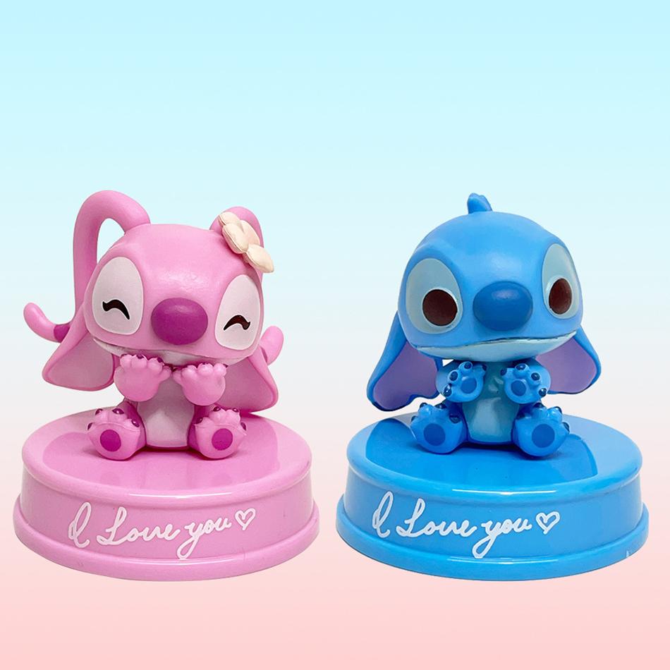 7Cm Lilo & Stitch Cartoon Cute Figure Model Collection Anime Desktop Ornaments Kids Birthday Toys Gifts