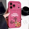 Cute Christmas Elk Pattern Case For iPhone 17 Air 16e 16 15 14 Pro Max 13 17 Pro Max 17 Pro 17 Shockproof Soft TPU Silicone Phone Cover Funda