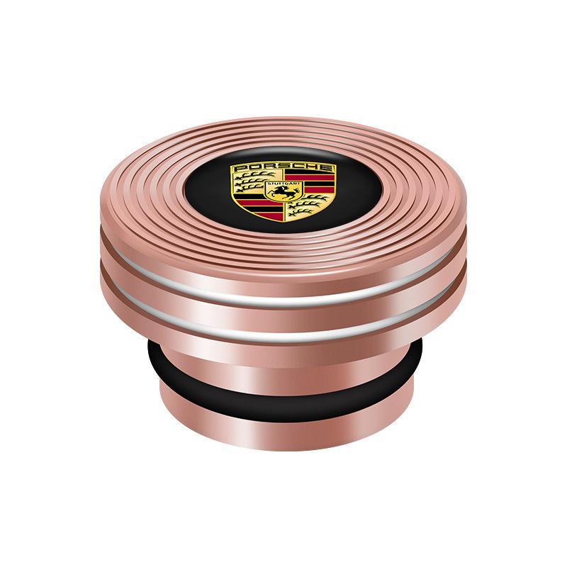 Zinc Alloy Car Cigarette Lighter Anti-Dust Cover Protection Cap for Porsche 911 718 Cayenne Cayman Panamera Macan Taycan Boxster
