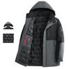 LRT Men's Detachable Hooded Insulated Padded Jacket