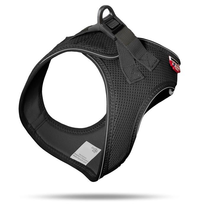 Harnais - curli - pn2673 - classique - air mesh - d-ring buckle - noir