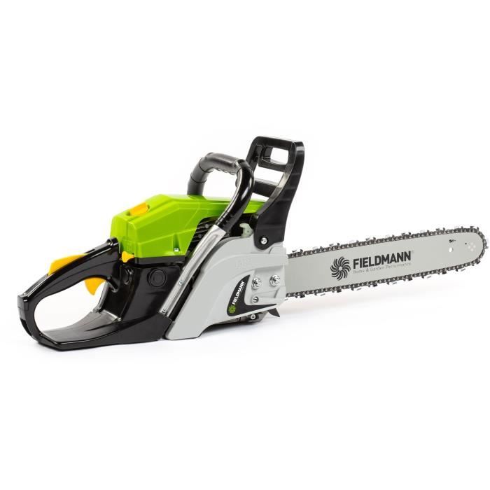 Tronçonneuse Thermique - FIELDMANN - 56,5cc - Guide 40 Cm - Maintenance Facile