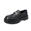 2025 new large size British style business leather shoes fashionable versatile platform foot shoes men's shoes