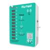 10-Way Outdoor Waterproof Electric Bike Charging Station - Scan, Swipe, or Coin-Operate with Socket