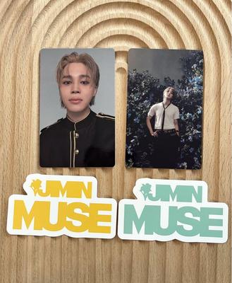 [USED] BTS Jimin MUSE Weverse Photo Card Trading Card Bonus