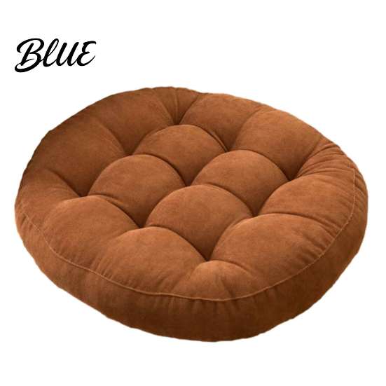 Breathable Meditation Mat Inch Ultra Round Chair Corduroy for Yoga Cushion 16.5 Soft Seat Pad Ergonomic Support Long Sitting