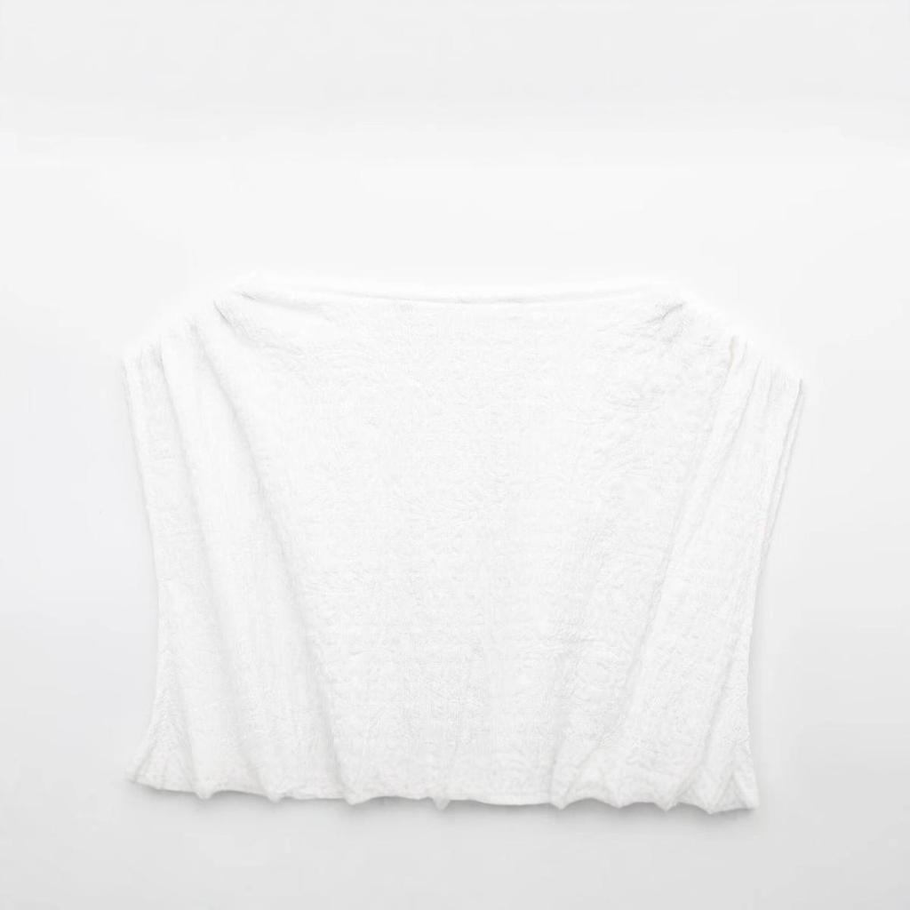 Spring 2025 European & American Backless Bow Vest - French Design