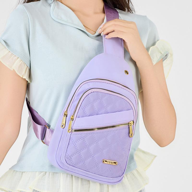 Ladies' Casual Chest Bag, Lightweight Comfortable Daily Use, Casual Outings Travel Bags, Women'S Versatile Shoulder Bag