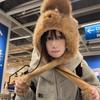 Warm Plush Winter Hat Cartoon Animal Pullover Cap Cute Dog Ear Hat  For Women