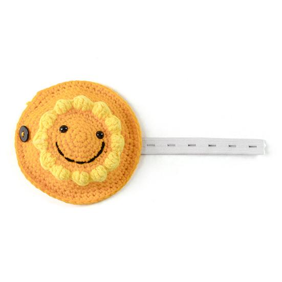 Sunflower Sweater for Turtle Knitted Warm Outfit with Adjustable Strap Winter